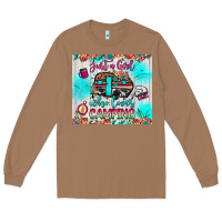 Toasted Coconut just a girl who loves camping Long Sleeve Tee - JahusDesignShop
