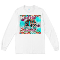White just a girl who loves camping Long Sleeve Tee - JahusDesignShop