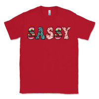 Red sassy Classic Tee - JahusDesignShop