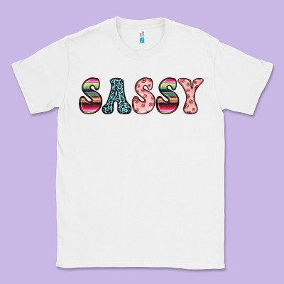 Sassy Classic Tee Designed By Jahusdesignshop
