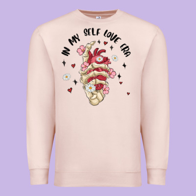 In My Self Love Era Premium Sweatshirt Designed By Maliassmallbusiness