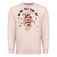 Pale Pink in my self love era Premium Sweatshirt - MaliasSmallBusiness