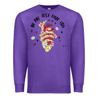 Purple in my self love era Premium Sweatshirt - MaliasSmallBusiness