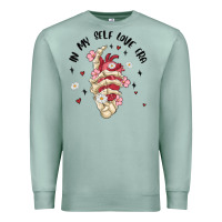 Seafoam in my self love era Premium Sweatshirt - MaliasSmallBusiness