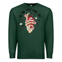 Sports Green in my self love era Premium Sweatshirt - MaliasSmallBusiness