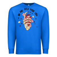 True Royal in my self love era Premium Sweatshirt - MaliasSmallBusiness