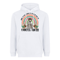 White endless tbr Heavyweight Hoodie - MaliasSmallBusiness
