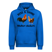 Cobalt Rise and Shine Mother Cluckers Urban Hoodie - Bettercallsaul