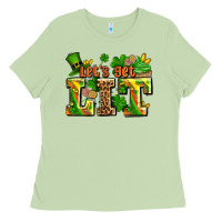 Matcha st patricks lets get lit Ladies Tee - AdoDesignShop