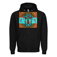 Black christmas cross gemstone Zipper Hoodie - AdoDesignShop
