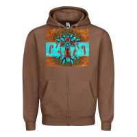 Chestnut christmas cross gemstone Zipper Hoodie - AdoDesignShop
