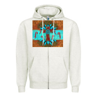 Oatmeal Heather christmas cross gemstone Zipper Hoodie - AdoDesignShop