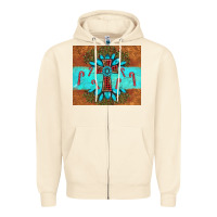 Sandshell christmas cross gemstone Zipper Hoodie - AdoDesignShop
