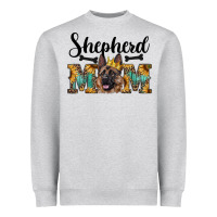 Heather Grey shepherd mom western Heavyweight Sweatshirt - RanaPortraitStore