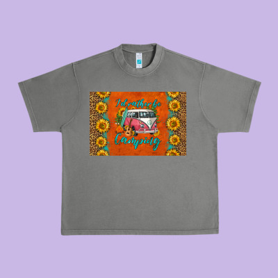 I'd Rather Be Camping Skinny Metal Can Holder Urban Heavy Tee Designed By Hra Design Shop