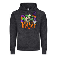 Vintage Black boo heifer Vintage Hoodie - Zillion Design Studio