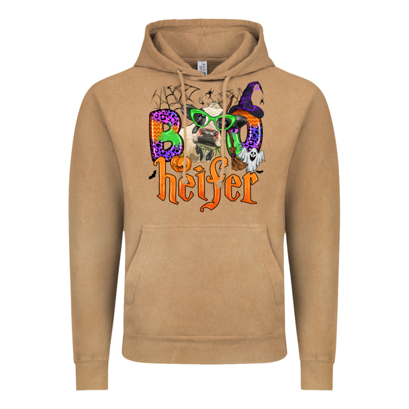 Boo Heifer Vintage Hoodie by Zillion Design Studio | Teevron