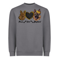 Storm peace love shepherd Heavyweight Sweatshirt - RanaPortraitStore