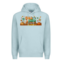 Blue Mist fall is my favorite color libbey glass Premium Hoodie - BundleAndBundleShop