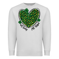 Dove Grey not lucky just blessed Premium Sweatshirt - MaliasSmallBusiness