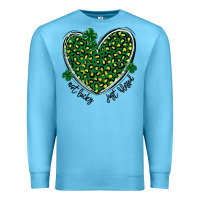 Ocean Blue not lucky just blessed Premium Sweatshirt - MaliasSmallBusiness