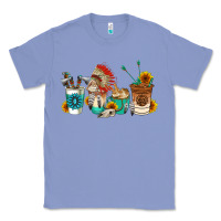 Colony Blue indian coffee cups Classic Tee - AdoDesignShop