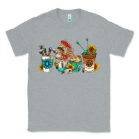 Heather Grey indian coffee cups Classic Tee - AdoDesignShop