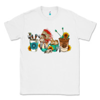 White indian coffee cups Classic Tee - AdoDesignShop