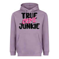 Lavender true crime junkie Heavyweight Hoodie - MaliasSmallBusiness