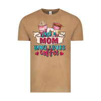 Vintage Camel just a mom who loves coffee Vintage Tee - Zillion Design Studio