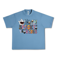 Pebble Blue spooky vibes Urban Heavy Tee - CowhideDigitalArt