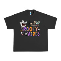 Pigment Black spooky vibes Urban Heavy Tee - CowhideDigitalArt