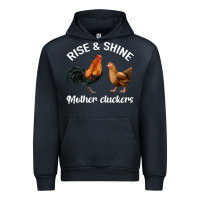 Navy Rise and Shine Mother Cluckers Urban Hoodie - Bettercallsaul