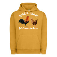 Pigment Peanut Butter Rise and Shine Mother Cluckers Urban Hoodie - Bettercallsaul