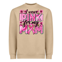 Mushroom i wear pink for my mom Heavyweight Sweatshirt - Zillion Design Studio