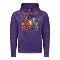 Cloud Purple beware of heifers Vintage Hoodie - Zillion Design Studio