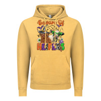 Vintage Mustard beware of heifers Vintage Hoodie - Zillion Design Studio
