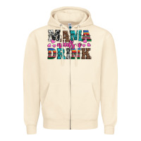 Sandshell western mama needs a drink Zipper Hoodie - Artiststas