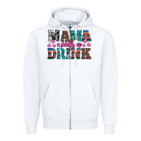 White western mama needs a drink Zipper Hoodie - Artiststas