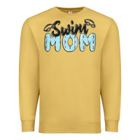 Antique Gold swim mom Premium Sweatshirt - MaliasSmallBusiness