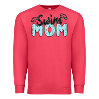 Cardinal swim mom Premium Sweatshirt - MaliasSmallBusiness