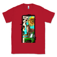 Red farm life alphabet lowercase letters l Classic Tee - BundleAndBundleShop