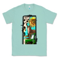 Seafoam farm life alphabet lowercase letters l Classic Tee - BundleAndBundleShop