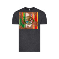 Vintage Black mexican flag serape Vintage Tee - CTS Tumbler Store