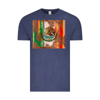 Vintage Denim mexican flag serape Vintage Tee - CTS Tumbler Store