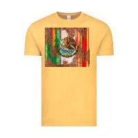 Vintage Mustard mexican flag serape Vintage Tee - CTS Tumbler Store