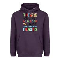 Plum the influence of a good teacher can never be  eras Heavyweight Hoodie - MaliasSmallBusiness