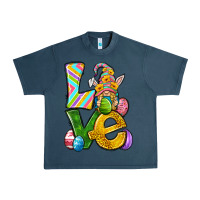 Midnight Navy Love gnome Easter Urban Heavy Tee - Neo Western