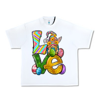 White Love gnome Easter Urban Heavy Tee - Neo Western