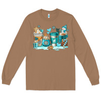 Toasted Coconut winter coffe cups Long Sleeve Tee - AdoDesignShop